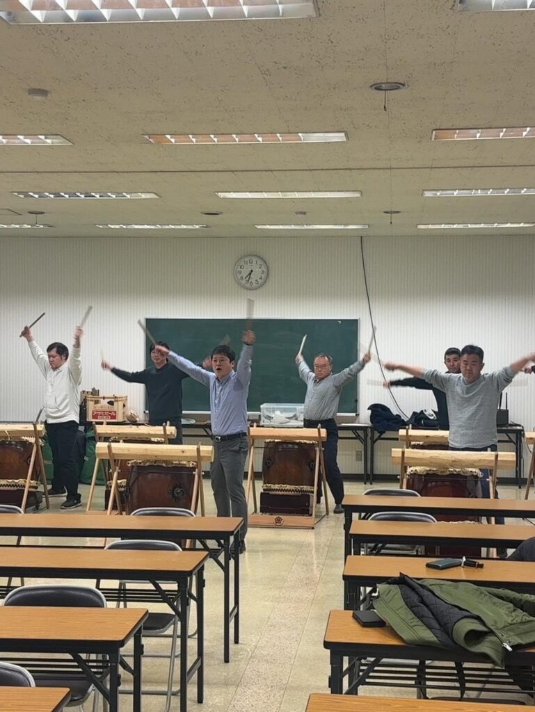 2026年度 有馬押太鼓 新春初稽古