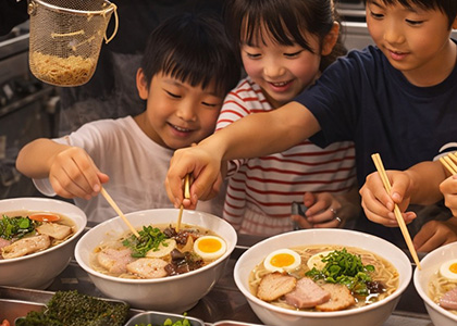 ラーメンの食文化体験