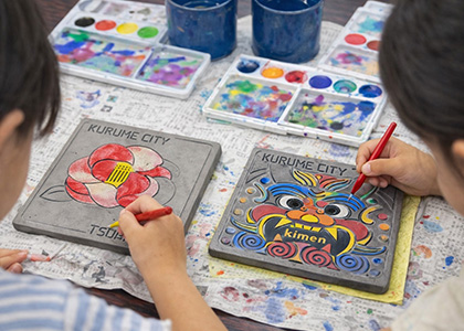 城島瓦コースター体験