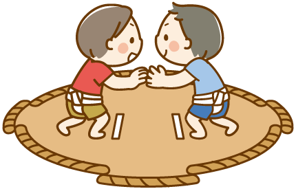 わんぱく相撲イメージイラスト
